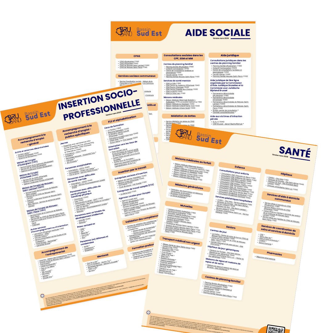 8 posters pour mieux connaitre l’offre social-santé du Bassin Sud-Est 